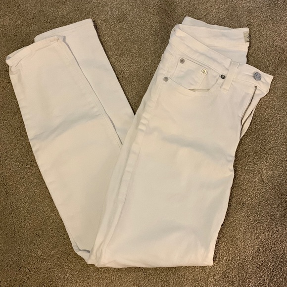 JCrew white skinny jeans - Picture 1 of 1
